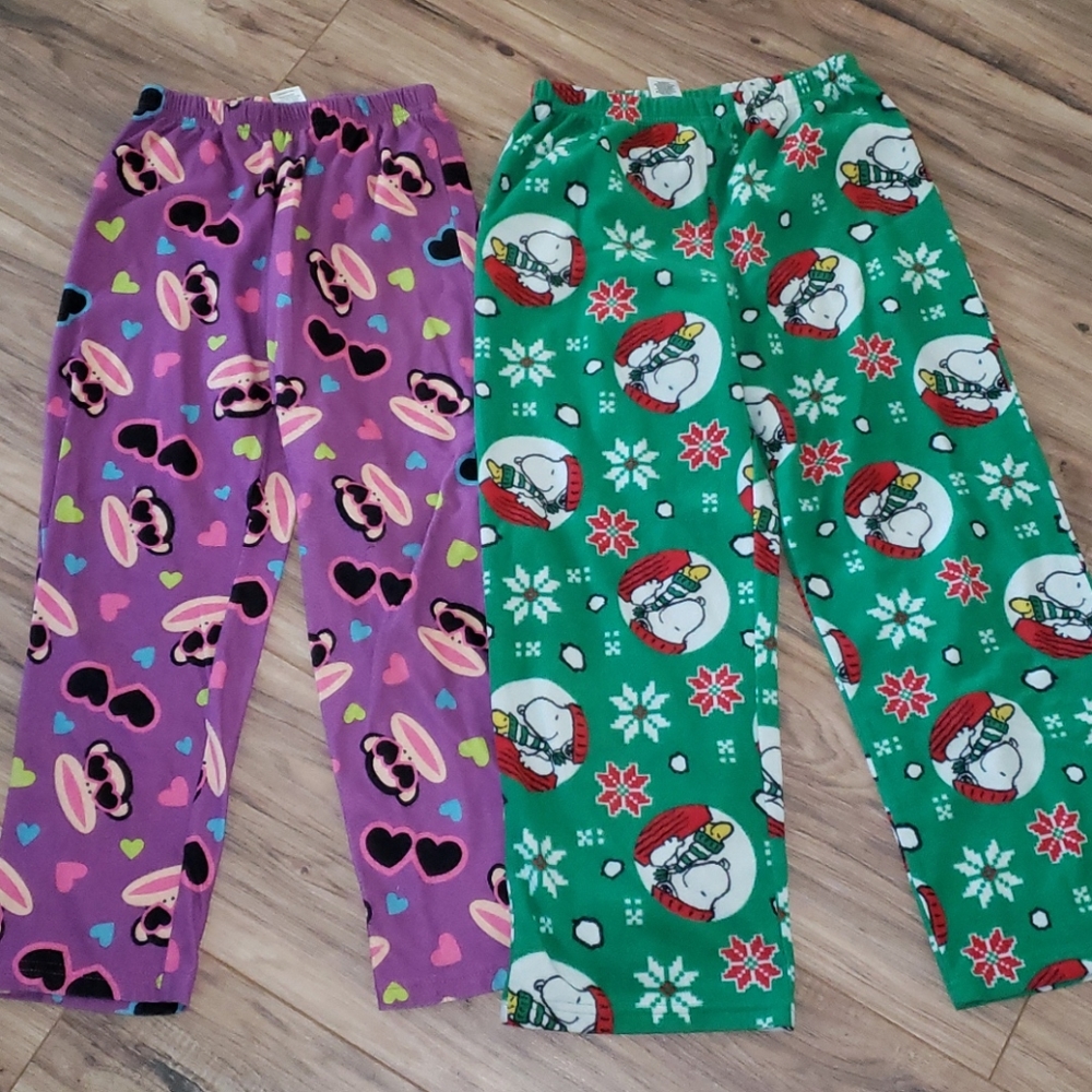 Two pajama bottoms $10
